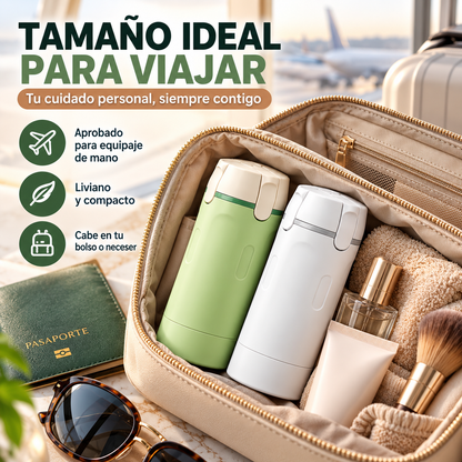 Dispensador portátil de aseo aseo 4 en 1