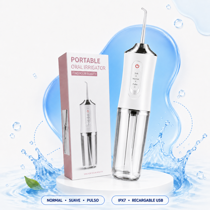 Irrigador Bucal Portátil AquaSmile™