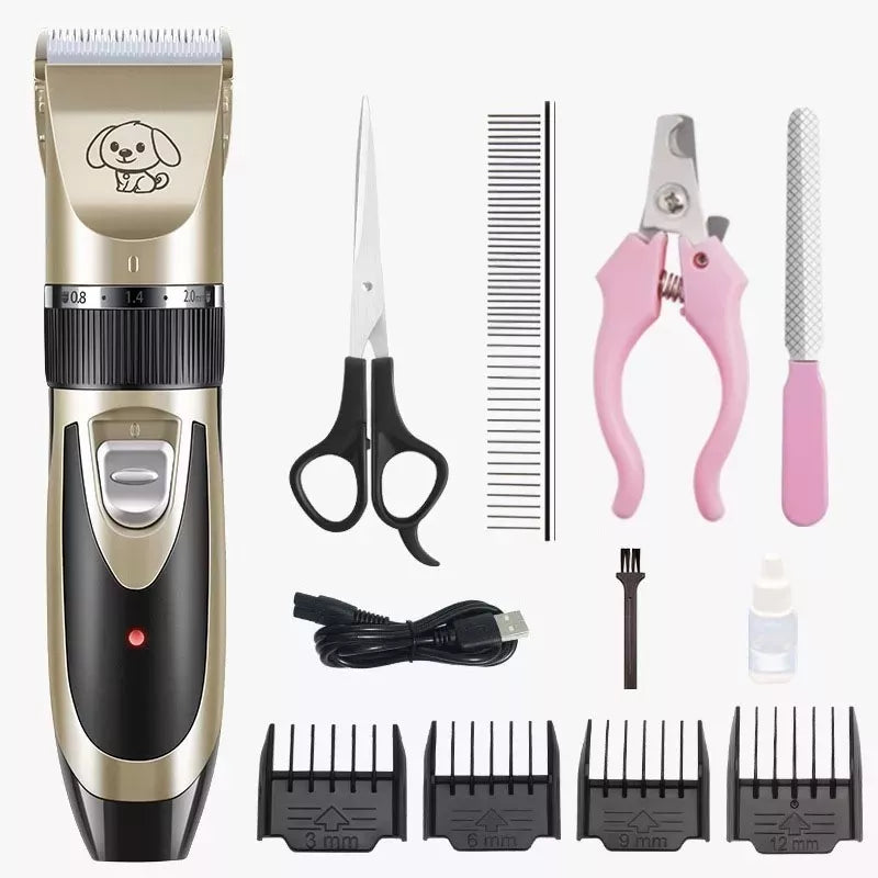 KIT CORTADORA DE PELO PARA MASCOTA + GRATIS UN ACEITE PARA LIMPIAR