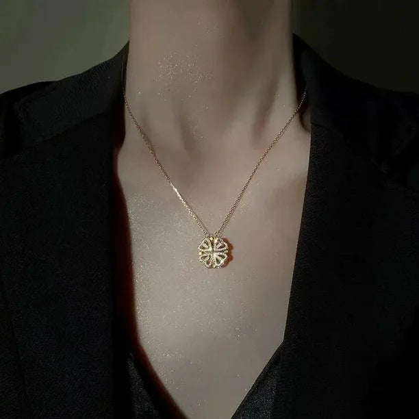 Collar Trébol de Corazones