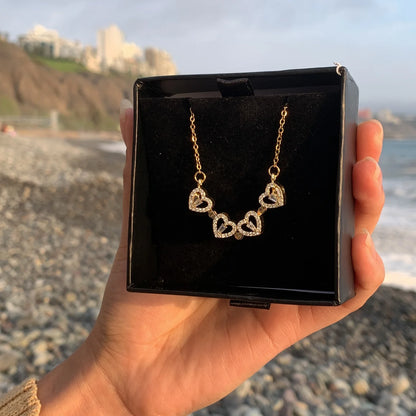 Collar Trébol de Corazones