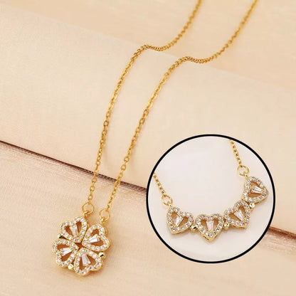Collar Trébol de Corazones